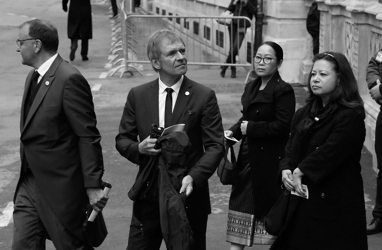 Lokales, Online, Kathedrale, Staatsbegräbnis Großherzog Jean, funérailles Grand-Duc Jean, Eingang Kathedrale,