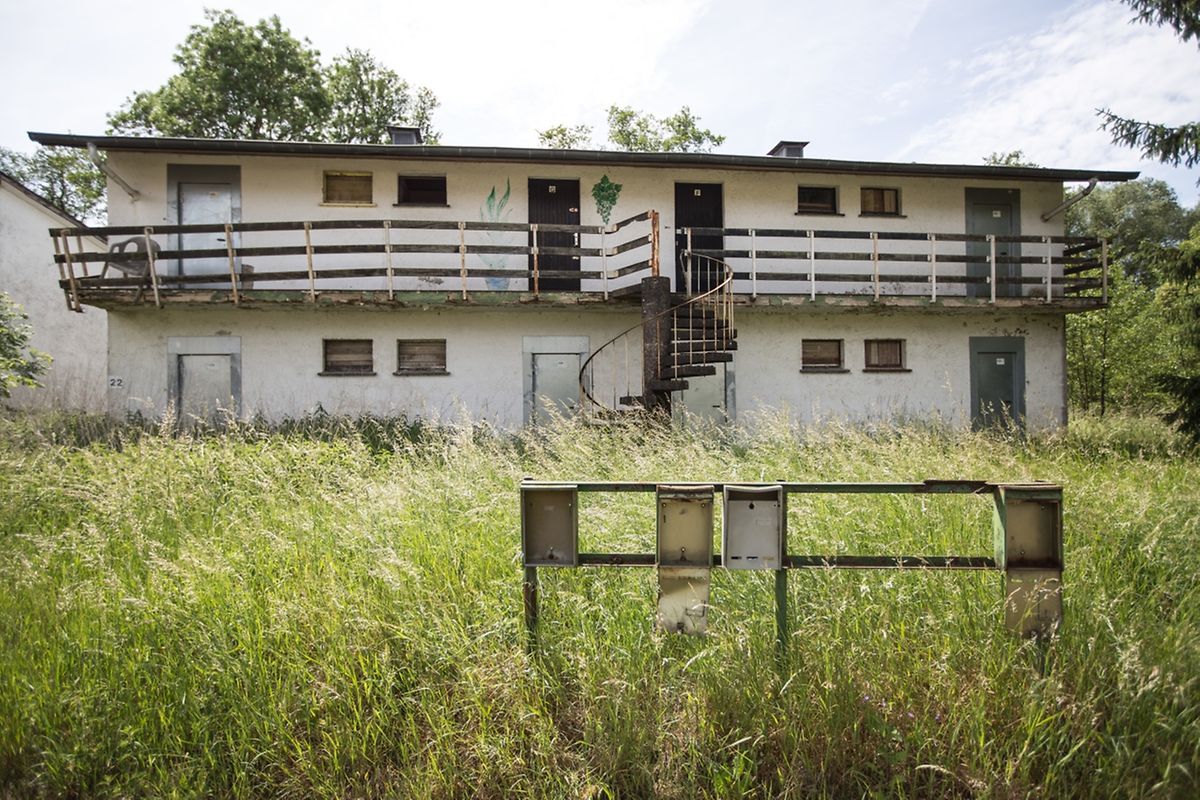 Eindrücke der verwahrlosten Cité Syrdall