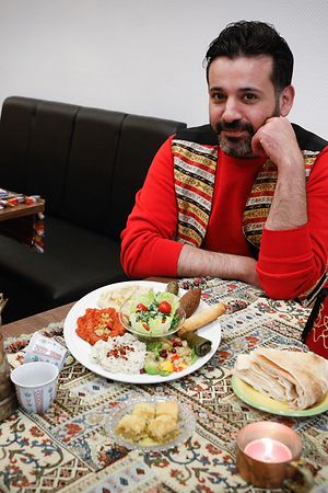 Contacto, Luxembourg Times, Restaurant Syriously, Mahmoud, it's not about the food Foto: Anouk Antony/Luxemburger Wort