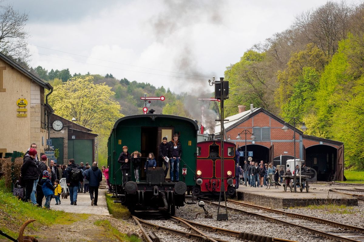 Zahlreiche Besucher hatten am Montag den Weg in den "Minettpark" gefunden.