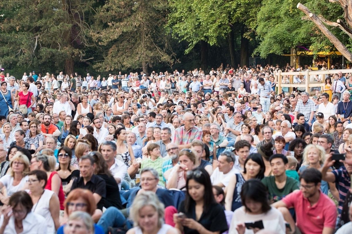 Thousands flock to Luxembourg's concert in the park