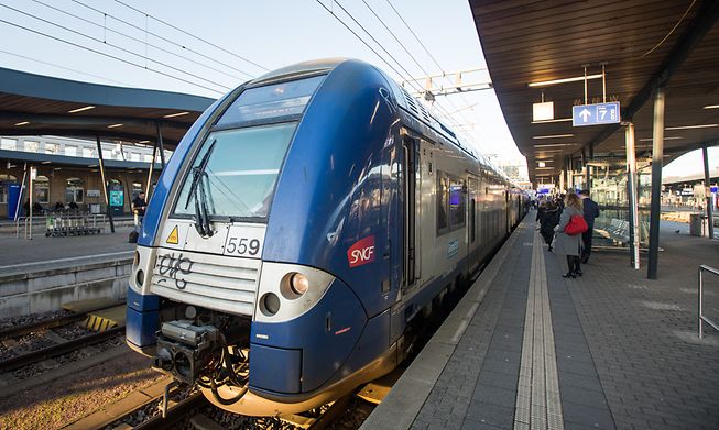 SNCF trains are impacted by a national strike on Tuesday