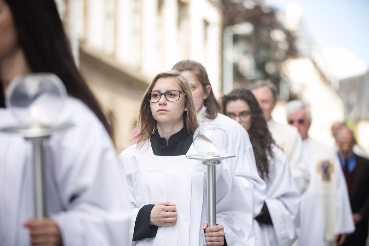 Schlussprozession der Oktave 2017 am 21. Mai.