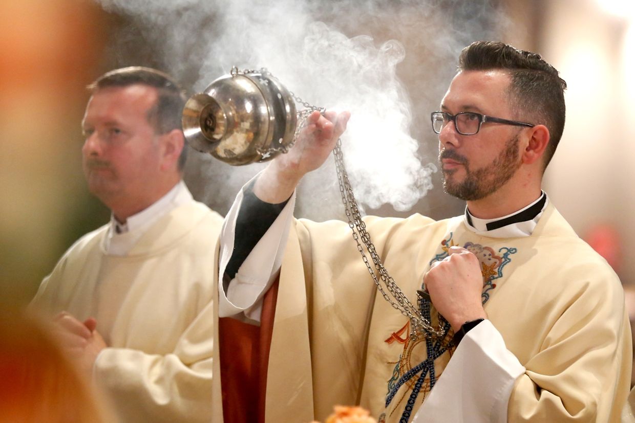 Messe für die neue Pfarrei "Dräilännereck Musel a Ganer Saint-Nicolas"