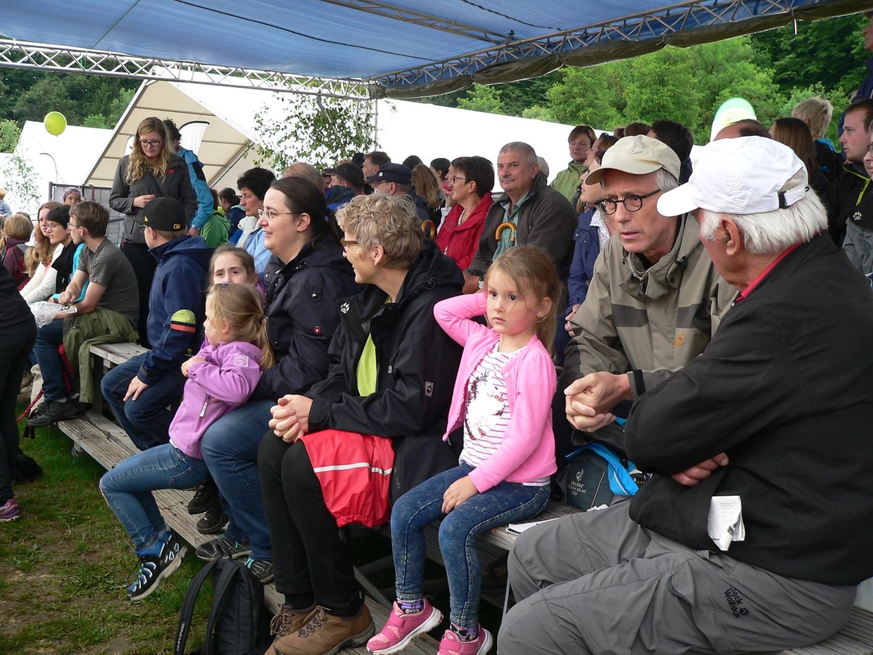 Die "Foire agricole" wusste den Regen am Samstag bereits mit einem abwechslungsreichen Show-Programm zur Nebensache werden zu lassen.