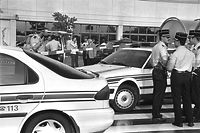 Beim Überfall im Einkaufszentrum City Concorde am 24. Juni 1997 wurde der Geldbote Yvan Lecomte erschossen.