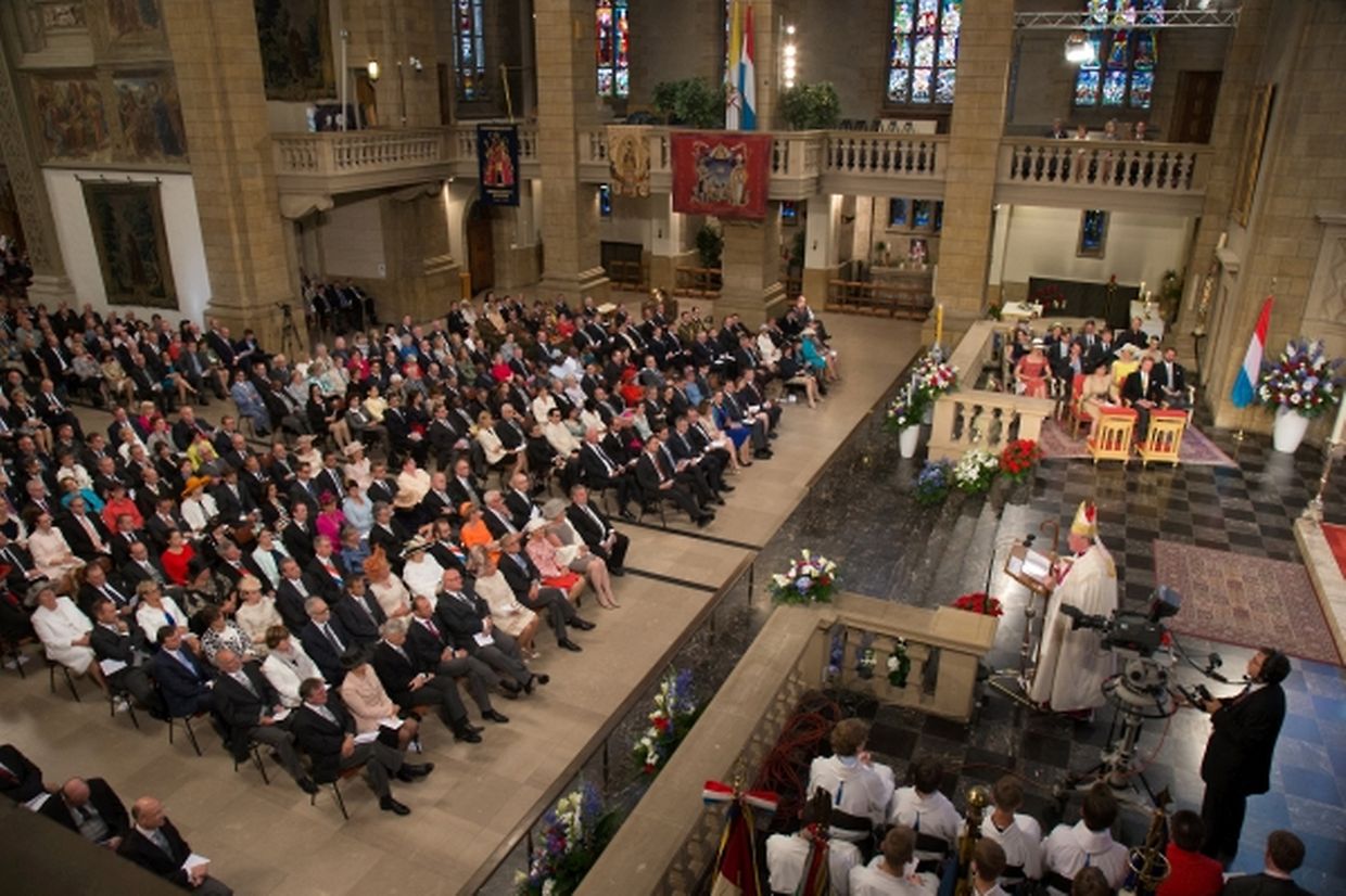 La cathédrale a affiché complet pour le traditionnel Te Deum