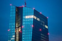 Die Zentrale der Europäischen Zentralbank in Frankfurt.