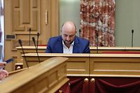 Politik, Etienne Schneider, Budgetkontrollkommission zu Observationssatellit Foto: Anouk Antony/Luxemburger Wort