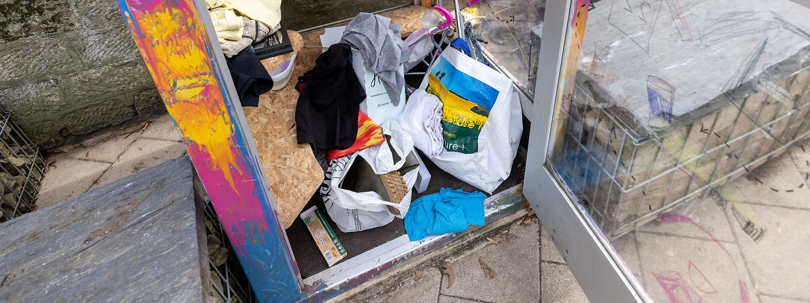 Mülldeponie, was Esch eigentlich als Tauschbörse aufstellte: Give-Boxen werden zu oft missbräuchlich verwendet.