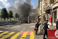 Brand Rousegäertchen Garage Luxemburg-Stadt