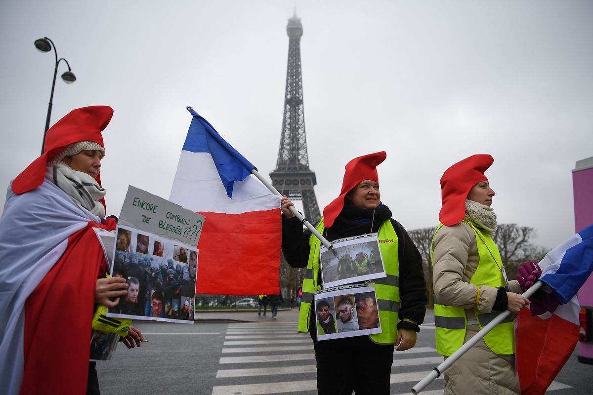 Nouvelle Mobilisation De Femmes Gilets Jaunes En France