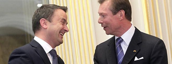 Großherzog Henri empfängt am Dienstag unter anderem Premierminister Xavier Bettel im großherzoglichen Palast.