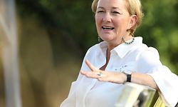 Politik, Sommerinterview Paulette Lenert, Ministerin fèr humanitäre Angelegenheiten und Verbraucherschutz. Foto: Guy Wolff/Luxemburger Wort