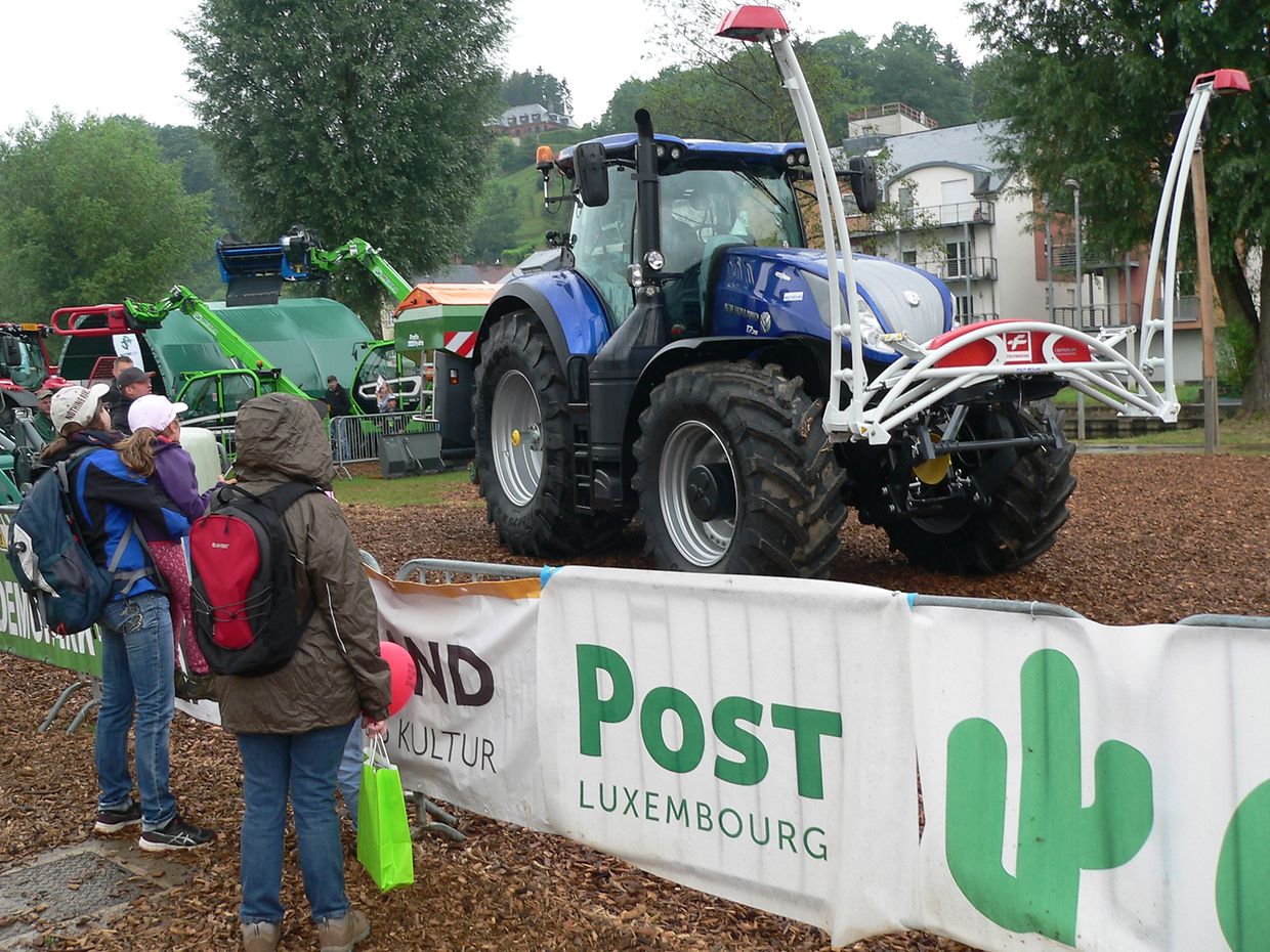 Die "Foire agricole" wusste den Regen am Samstag bereits mit einem abwechslungsreichen Show-Programm zur Nebensache werden zu lassen.