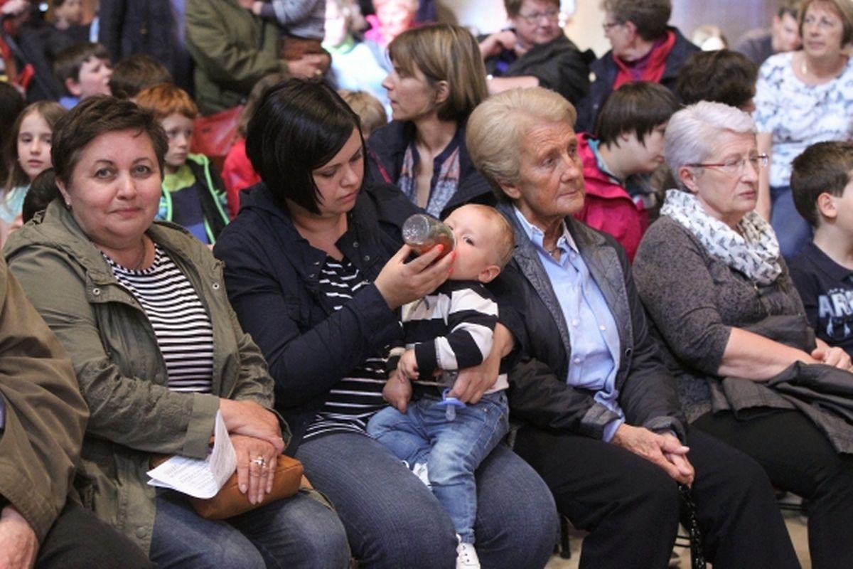 Andacht mit Kleinkindersegnung