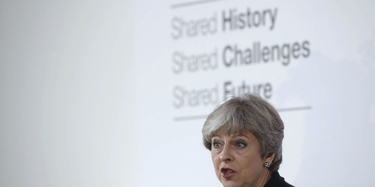 May sagte am Freitag in Florenz, Großbritannien wolle auch nach dem EU-Austritt ein starker Partner der Europäischen Union bleiben.