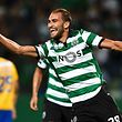 O internacional holandês do Sporting, Bas Dost.