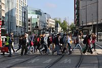 Lokales,Mobilität,Auto,Zug,Tram,Bus,öffentlicher Transport.Foto: Gerry Huberty/Luxemburger Wort