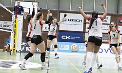 Mamer / Volleyball, Pokal-Halbfinale Frauen, Mamer - Gym / 23.03.2023 / Walferdingen / Foto: Christian Kemp