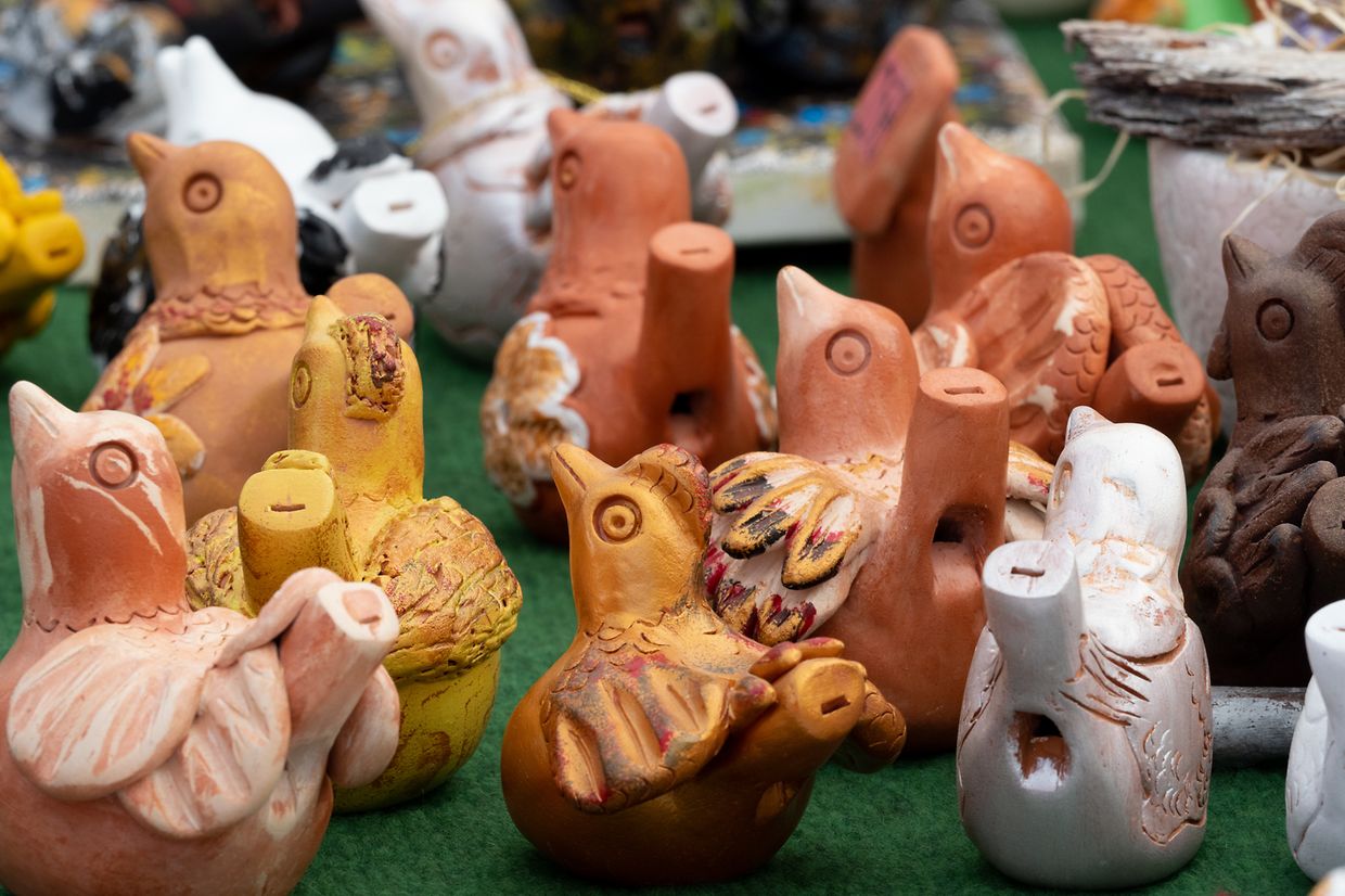 Da lachen ja die Hühner: Péckvillercher in Nospelt.