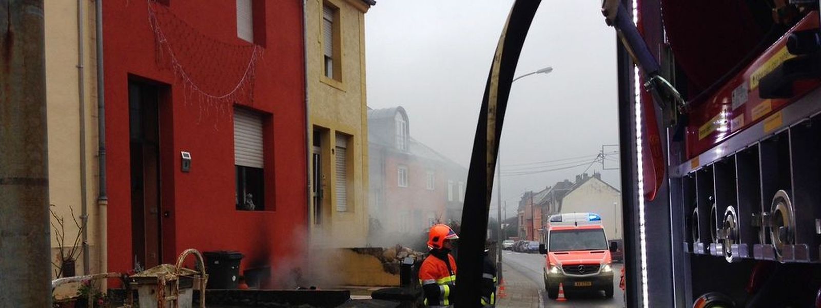 Le feu s'est déclaré dans la cave et a mobilisé d'importants moyens humains.