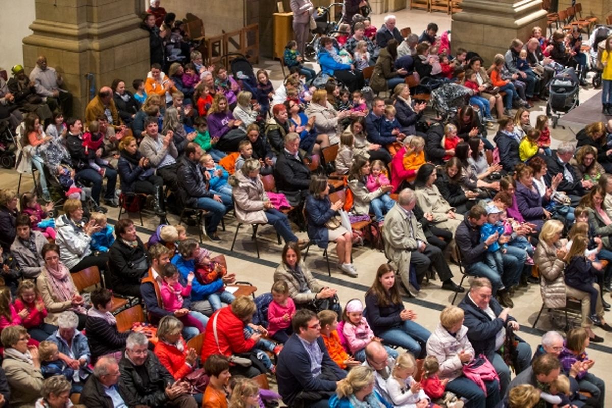 Andacht mit Segnung der Kleinkinder und der werdenden Muetter 