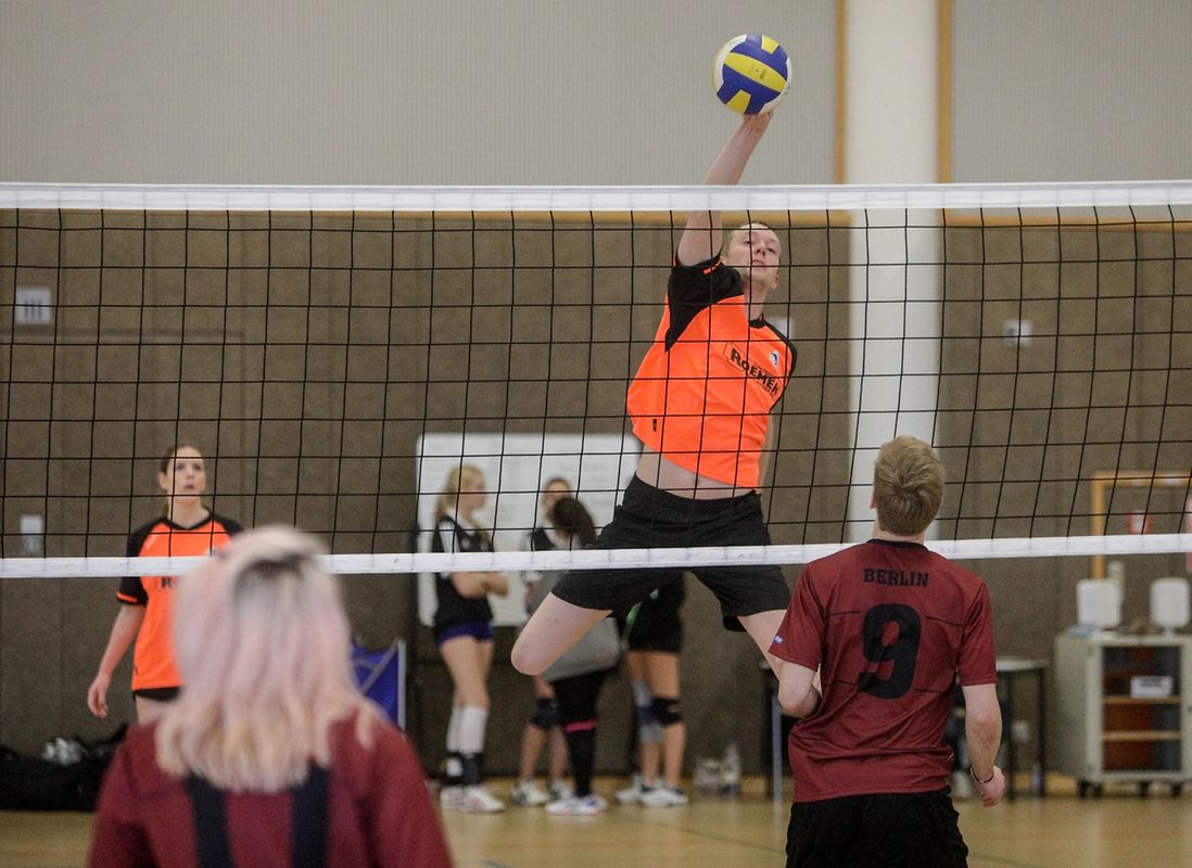 Die Volleyballer kürten im Athénée ihren Sieger.