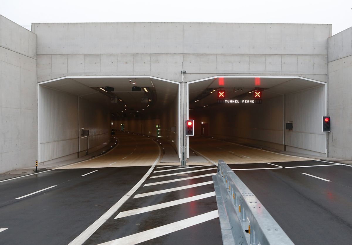Ab Freitag wird der Tunnel für den Verkehr eröffnet.