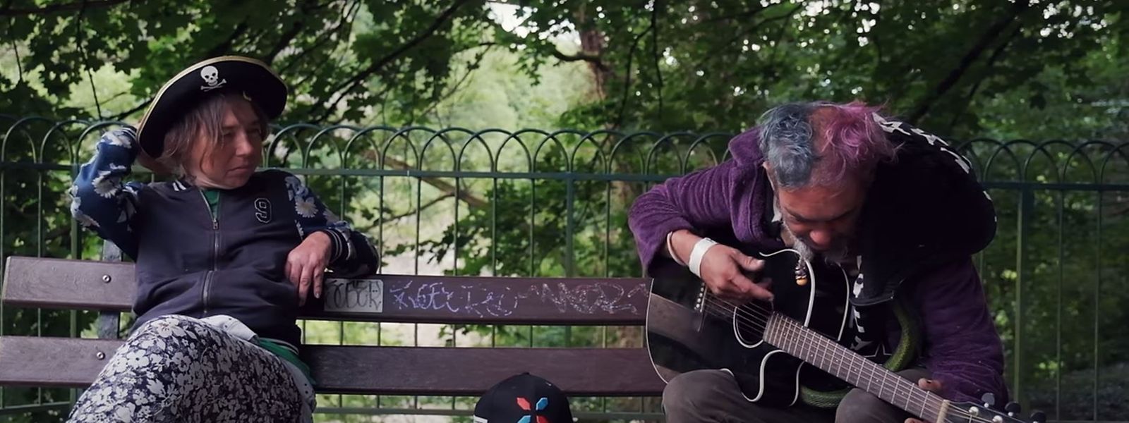 Tania und Stan leben in Luxemburg-Stadt auf der Straße. In einem neuen Musikvideo spielen sie die Hauptrolle. 