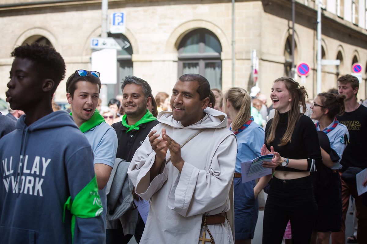 Schlussprozession der Oktave 2017 am 21. Mai.