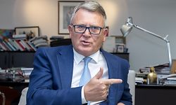 13.6. IPO / Min du Travail / ITV Nicolas Schmit , Loi Compte-Epargnes Temps Foto:Guy Jallay