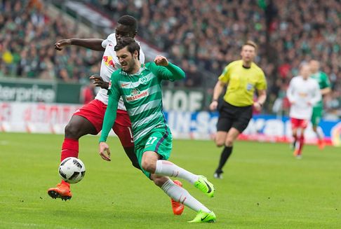 Bundesliga: Bremen weiter im Aufwind, Leipzig schwächelt, Dreierpack von Modeste 