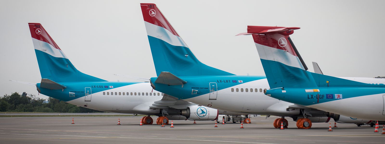 Wurde hart von der Pandemie getroffen: Die Fluggesellschaft Luxair.