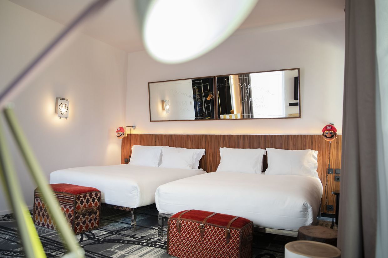 A chacune des 147 chambres son look particulier.