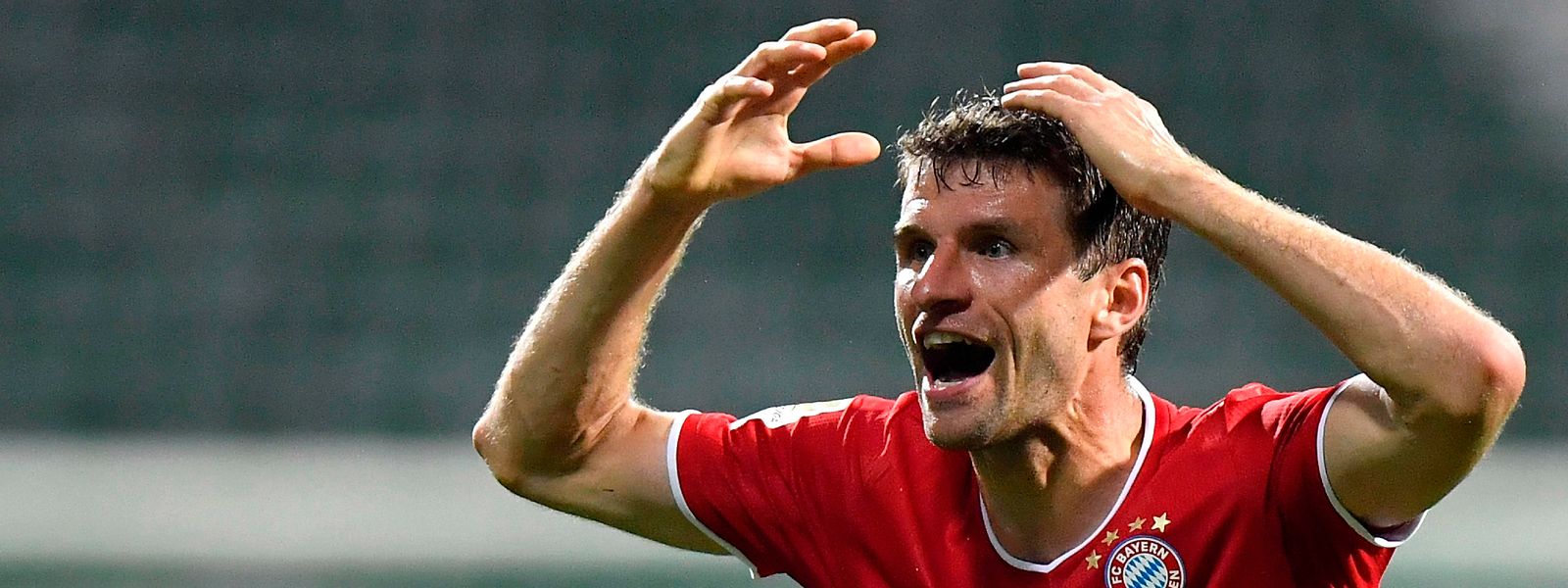 Thomas Müller a rejoint Franck Ribéry tout en haut du classement du nombre de titres de champion pour un seul joueur: neuf!