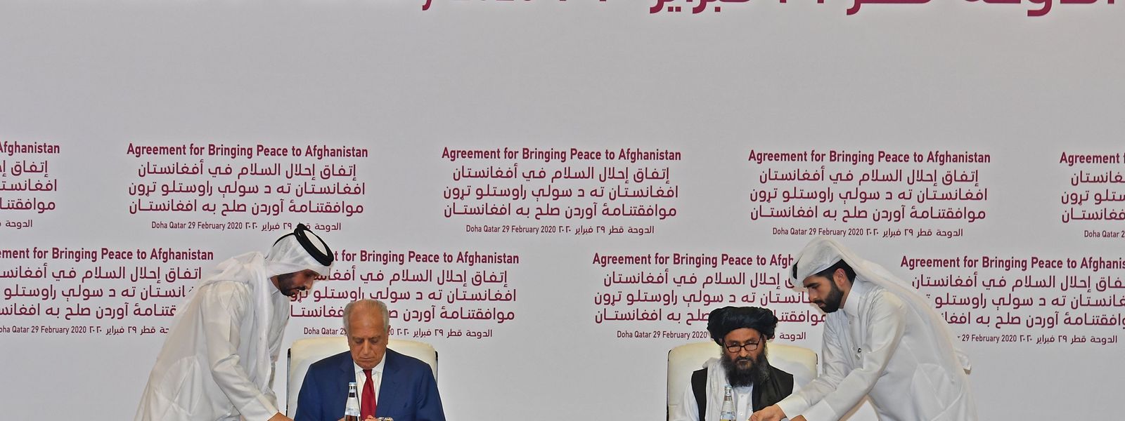 Die USA und die militant-islamistischen Taliban hatten Ende Februar ein Abkommen unterzeichnet.