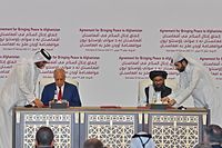 Das Abkommen wurde in der Hauptstadt von Katar - Doha - unterschrieben.