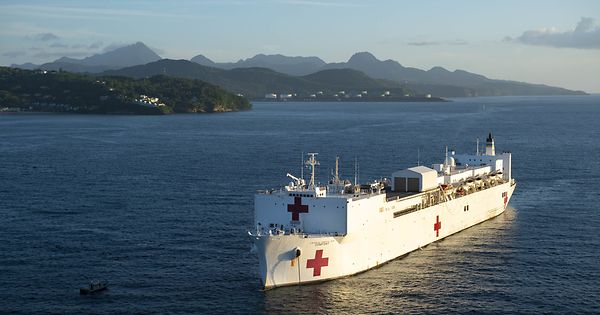 Hospital ship comes to New York