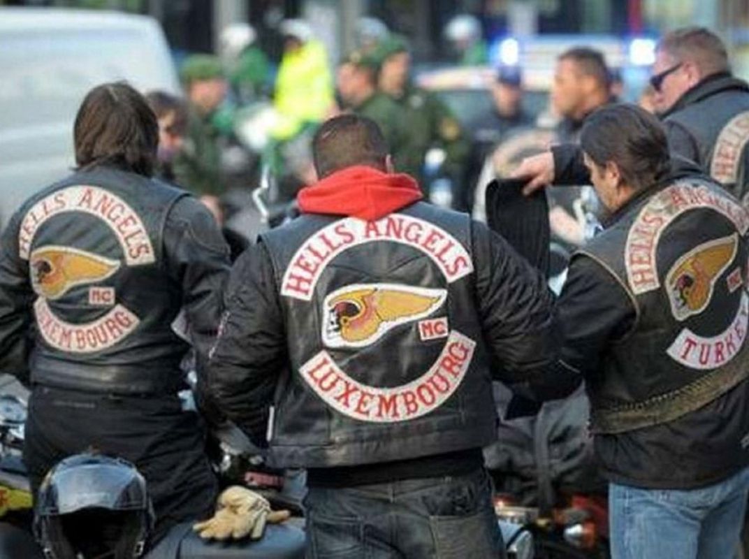 Luxemburger "Hells Angels" beim Prozess um die Tötung eines "Outlaw"-Mitglieds in Kaiserslautern. 