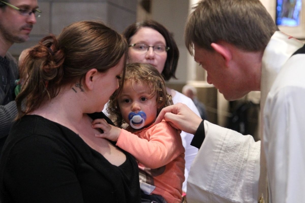 Andacht mit Kleinkindersegnung