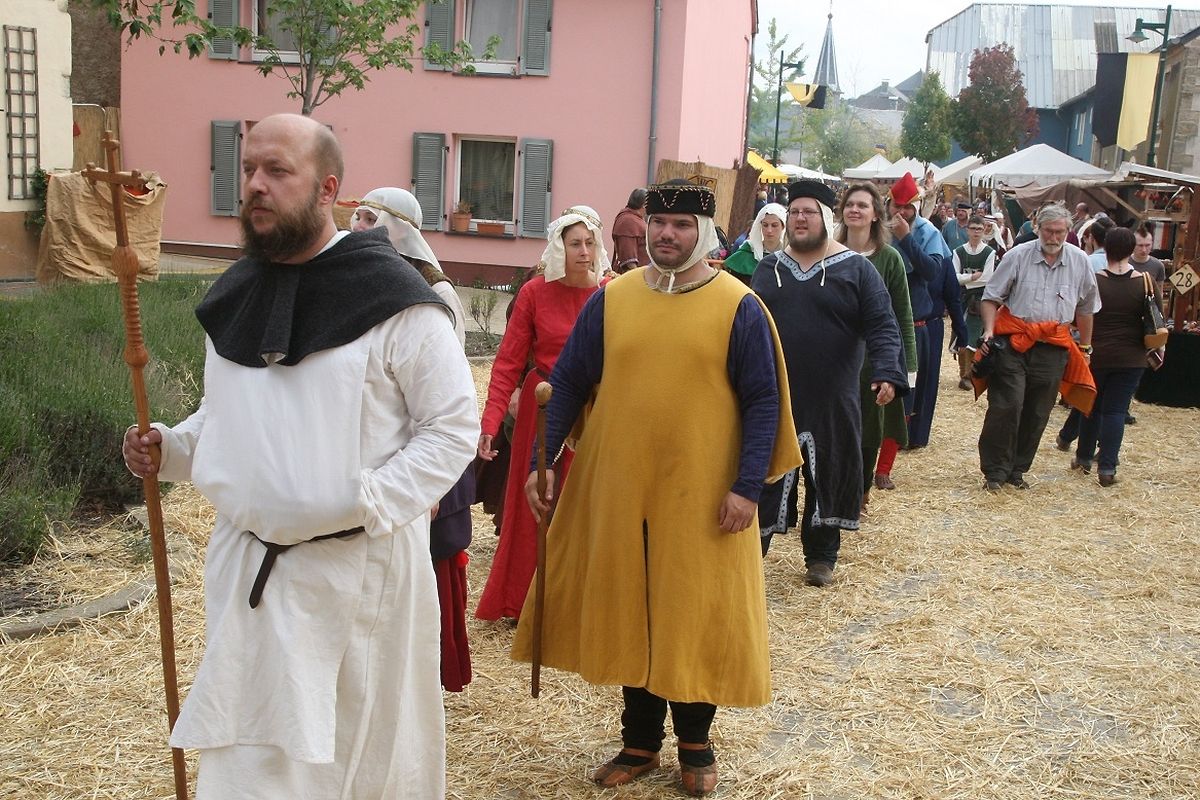 Eindrücke vom Mittelalterfest in Düdelingen.