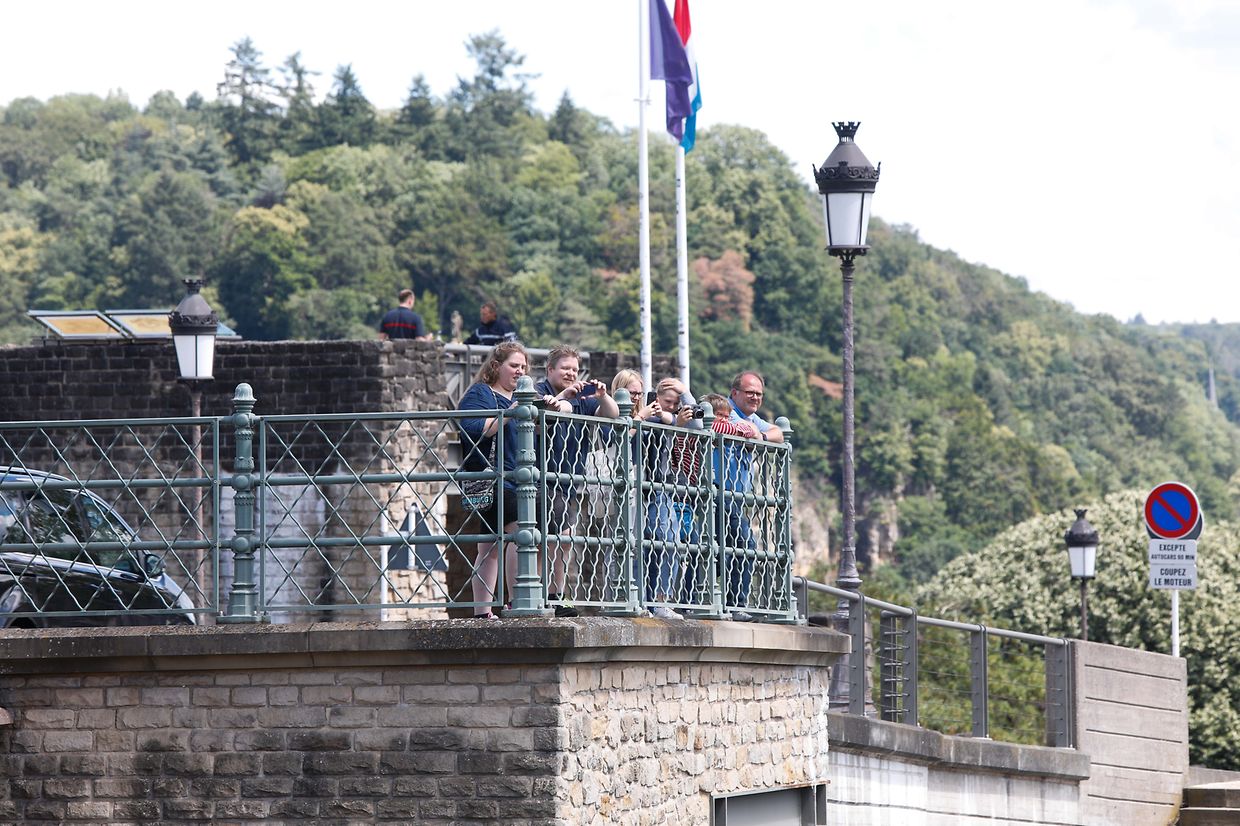 Lokales, Bockfiels, Bockfelsen, Examen, Prüfung, junge Feuerwehrleute lernen über Materialkentnis, Vorstieg und Absichern, Absturtzssicherung Foto: Anouk Antony/Luxemburger Wort