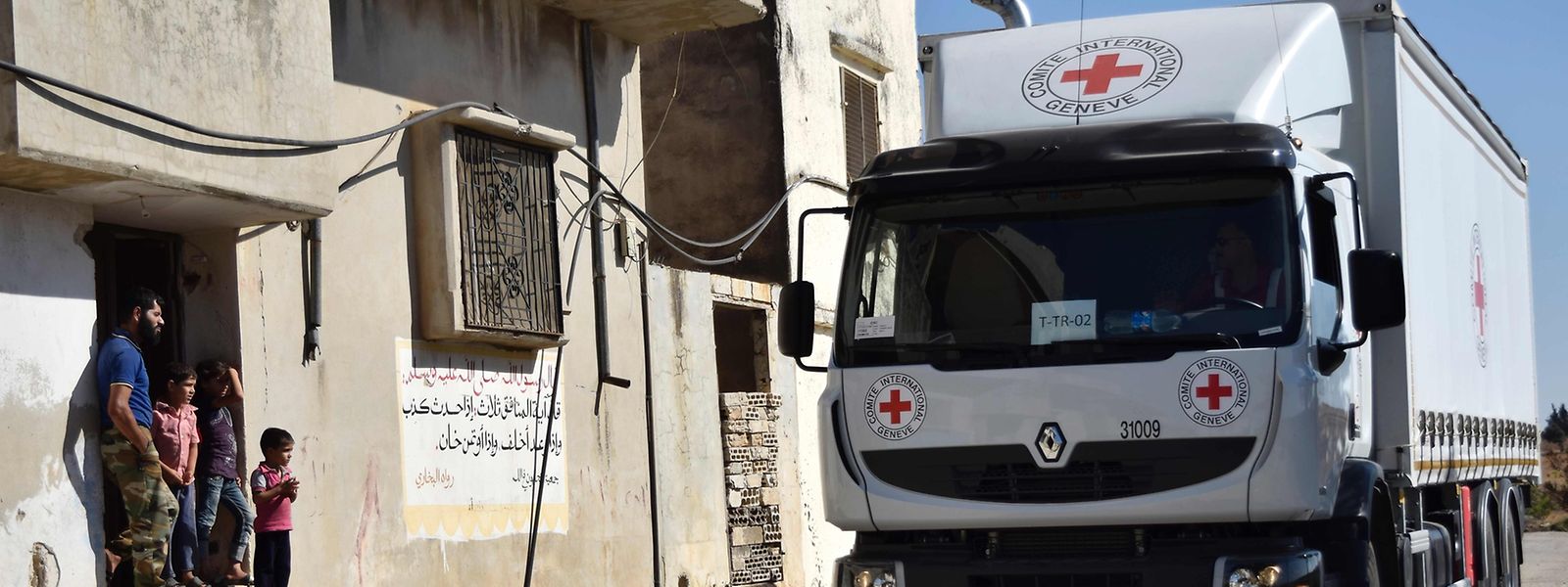 Das Rote Kreuz hat in Syrien einen schweren Stand.