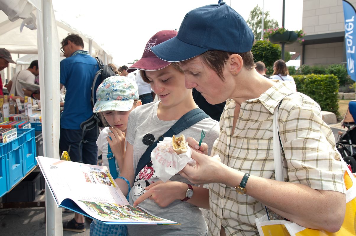 Groß und Klein kamen auch dieses Jahr wieder voll auf ihre Kosten, beim Durchstöbern der verschiedenen Stände auf der Comic-Messe in Contern. 