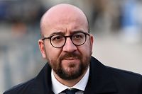 (FILES) In this file photo taken on November 17, 2017, Belgium's Prime minister Charles Michel walks to the luncheon during the European Social Summit in Gothenburg, Sweden. - Belgian Prime Minister Charles Michel announces resignation on the evening of December 18, 2018. (Photo by Jonathan NACKSTRAND / AFP)