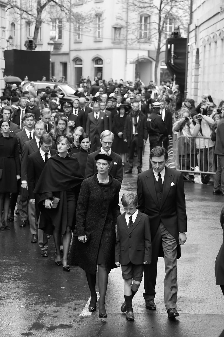 Lokales, Online, Kathedrale, Staatsbegräbnis Großherzog Jean, funérailles Grand-Duc Jean, Eingang Kathedrale,