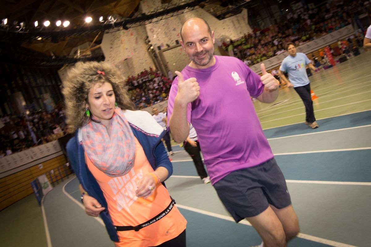 Laufen aus Solidarirät:  „Relais pour la Vie“ der Fondation Cancer, Coque