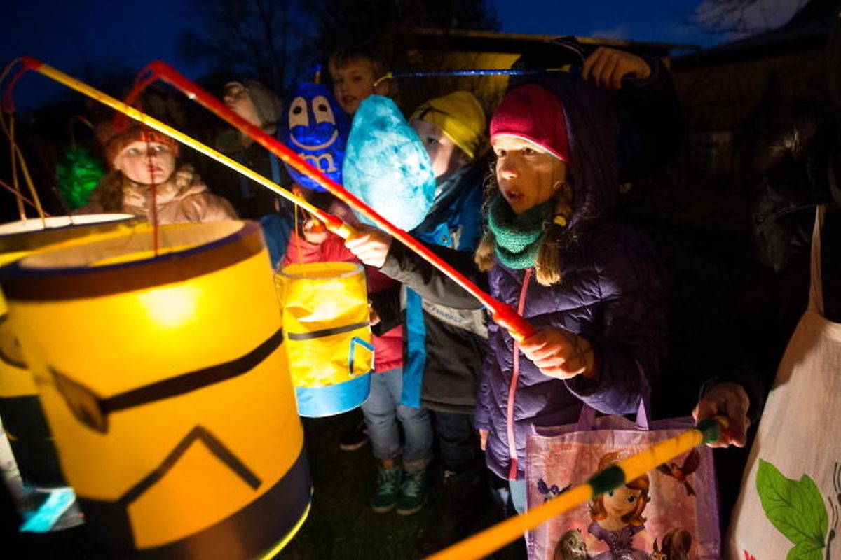 Keep an eye on the road for children bearing lanterns on 2 February 