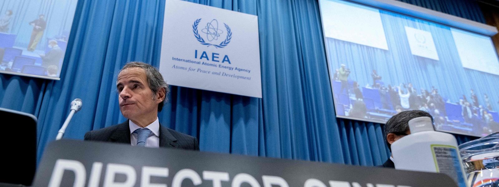 Rafael Grossi, diretor-geral da Agência Internacional de Energia Atómica.